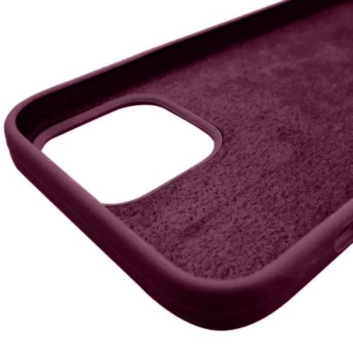 Силиконовый чехол для Apple iPhone 13 Pro Max Сливовый