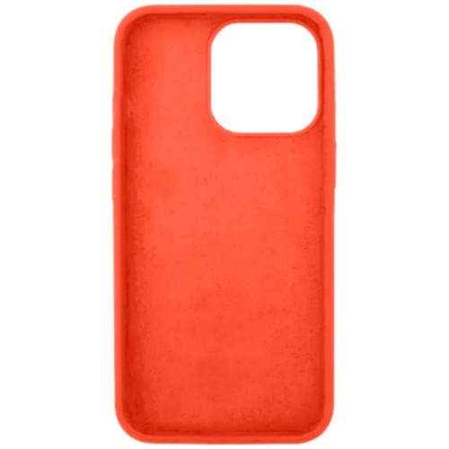 Силиконовый чехол для Apple iPhone 13 Pro Max Морковный