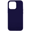 Силиконовый чехол для Apple iPhone 13 Pro Max Темно фиолетовый
