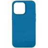 Силиконовый чехол для Apple iPhone 13 Pro Max Синяя лазурь