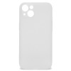 Силиконовый чехол для Apple iPhone 14 Ultra Thin Case с защитой камеры Прозрачный