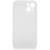 Силиконовый чехол для Apple iPhone 14 Ultra Thin Case с защитой камеры Прозрачный