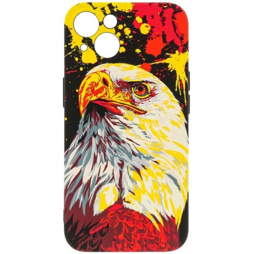 Силиконовый чехол для Apple iPhone 14 Helsen с защитой камеры D7