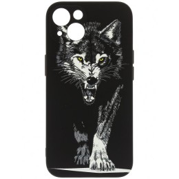Силиконовый чехол для Apple iPhone 14 Helsen с защитой камеры D9