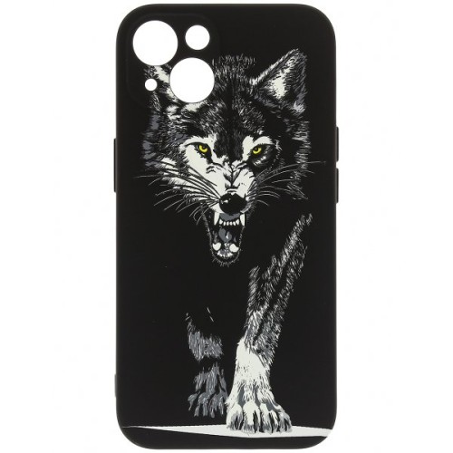 Силиконовый чехол для Apple iPhone 14 Helsen с защитой камеры D9