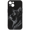 Силиконовый чехол для Apple iPhone 14 Helsen с защитой камеры J71