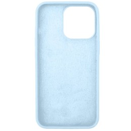Силиконовый чехол для Apple iPhone 14 Светло голубой