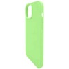 Силиконовый чехол для Apple iPhone 14 Салатовый