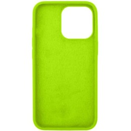 Силиконовый чехол для Apple iPhone 14 Лаймовый