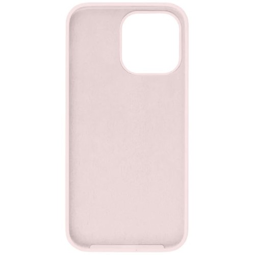 Силиконовый чехол для Apple iPhone 14 Бледный розовый