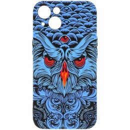 Силиконовый чехол для Apple iPhone 14 Plus Helsen с защитой камеры J69