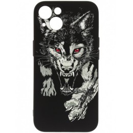 Силиконовый чехол для Apple iPhone 14 Plus Helsen с защитой камеры J72