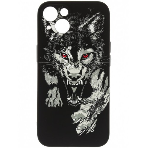 Силиконовый чехол для Apple iPhone 14 Plus Helsen с защитой камеры J72