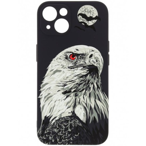 Силиконовый чехол для Apple iPhone 14 Plus Helsen с защитой камеры J73