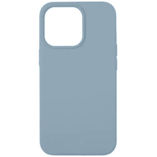 Силиконовый чехол для Apple iPhone 14 Plus Сизый