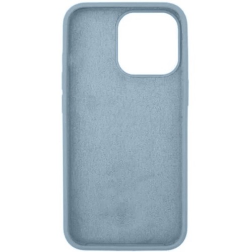 Силиконовый чехол для Apple iPhone 14 Plus Сизый