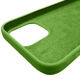Силиконовый чехол для Apple iPhone 14 Plus Травяной зеленый