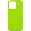 Силиконовый чехол для Apple iPhone 14 Plus Лаймовый