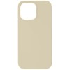 Силиконовый чехол для Apple iPhone 14 Plus Песочный серый