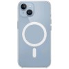 Силиконовый чехол для Apple iPhone 14 Plus MagSafe Прозрачный