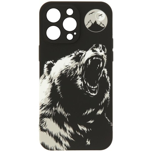 Силиконовый чехол для Apple iPhone 14 Pro Helsen с защитой камеры J204