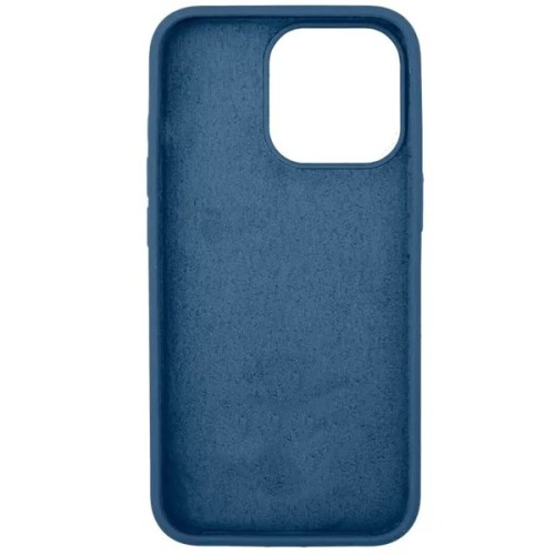 Силиконовый чехол для Apple iPhone 14 Pro Темно-синий