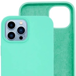 Силиконовый чехол для Apple iPhone 14 Pro Голубой