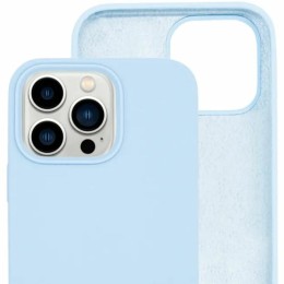 Силиконовый чехол для Apple iPhone 14 Pro Светло голубой