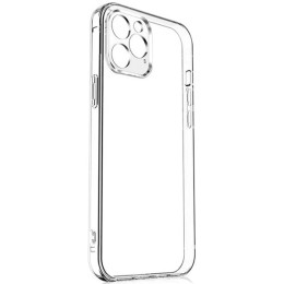Силиконовый чехол для Apple iPhone 14 Pro TPU 1мм с защитой камеры Прозрачный