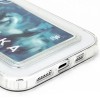 Силиконовый чехол для Apple iPhone 14 Pro Max Card Holder с защитой камеры Прозрачный