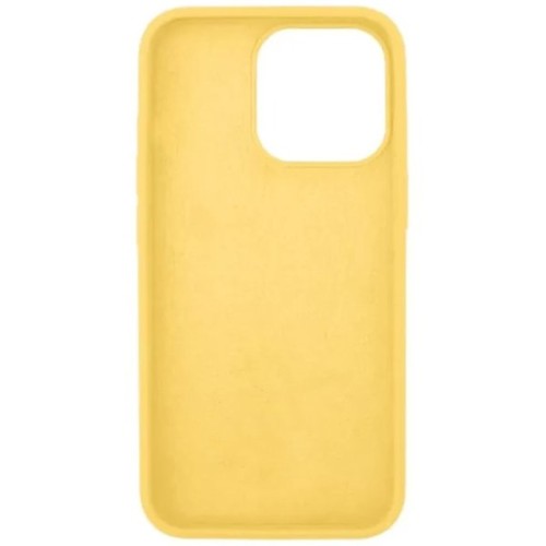 Силиконовый чехол для Apple iPhone 14 Pro Max Желтый
