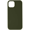 Силиконовый чехол для Apple iPhone 14 Pro Max Болотный зеленый