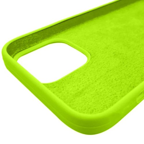 Силиконовый чехол для Apple iPhone 14 Pro Max Лаймовый