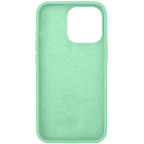 Силиконовый чехол для Apple iPhone 14 Pro Max Пастельный зеленый