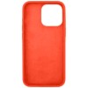 Силиконовый чехол для Apple iPhone 14 Pro Max Морковный