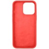 Силиконовый чехол для Apple iPhone 14 Pro Max Ярко коралловый
