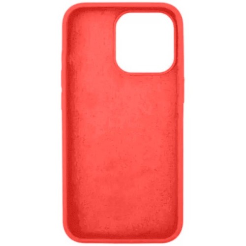 Силиконовый чехол для Apple iPhone 14 Pro Max Ярко коралловый