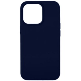 Силиконовый чехол для Apple iPhone 14 Pro Max Черно синий