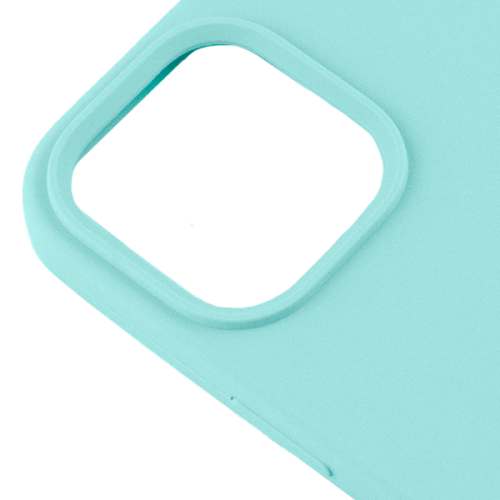 Силиконовый чехол для Apple iPhone 15 Silicone Case Full Бирюзовый
