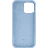 Силиконовый чехол для Apple iPhone 15 Silicone Case Full Васильковый