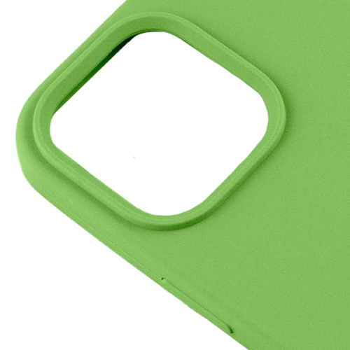 Силиконовый чехол для Apple iPhone 15 Silicone Case Full Зеленый