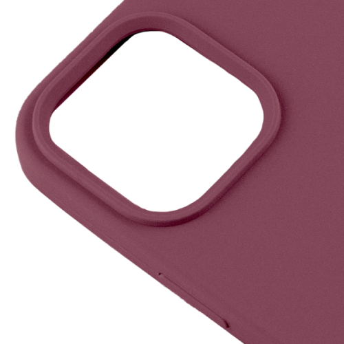 Силиконовый чехол для Apple iPhone 15 Silicone Case Full Темно-красный
