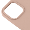 Силиконовый чехол для Apple iPhone 15 Silicone Case Full Пудровый