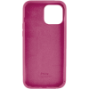 Силиконовый чехол для Apple iPhone 15 Silicone Case Full Фуксия