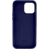 Силиконовый чехол для Apple iPhone 15 Silicone Case Full Темно-синий