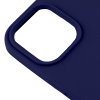 Силиконовый чехол для Apple iPhone 15 Silicone Case Full Темно-синий
