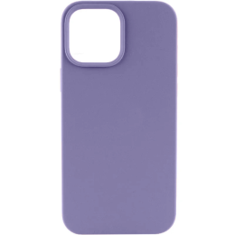 Силиконовый чехол для Apple iPhone 15 Silicone Case Full Светло-фиолетовый