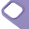 Силиконовый чехол для Apple iPhone 15 Silicone Case Full Светло-фиолетовый