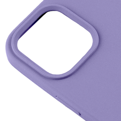 Силиконовый чехол для Apple iPhone 15 Silicone Case Full Светло-фиолетовый