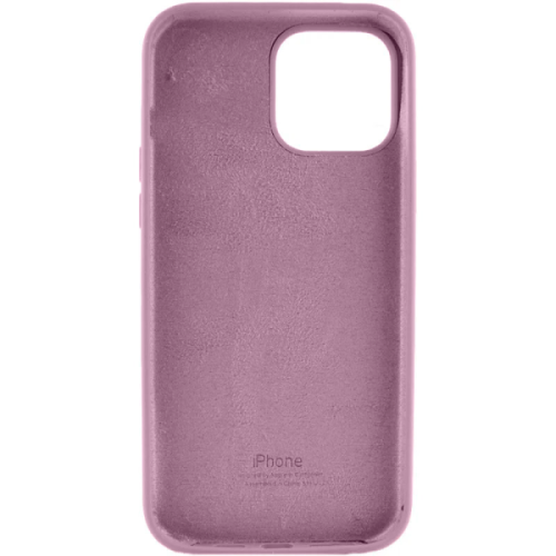 Силиконовый чехол для Apple iPhone 15 Silicone Case Full Сиреневый